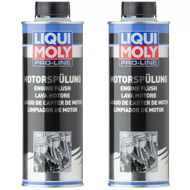 Liqui Moly Motorspülung Motorreiniger 2x 500ml Öl Additiv Benziner & Diesel