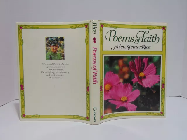 POEMS OF FAITH by Helen Steiner Rice (1981, Hardcover) $4.80 - PicClick
