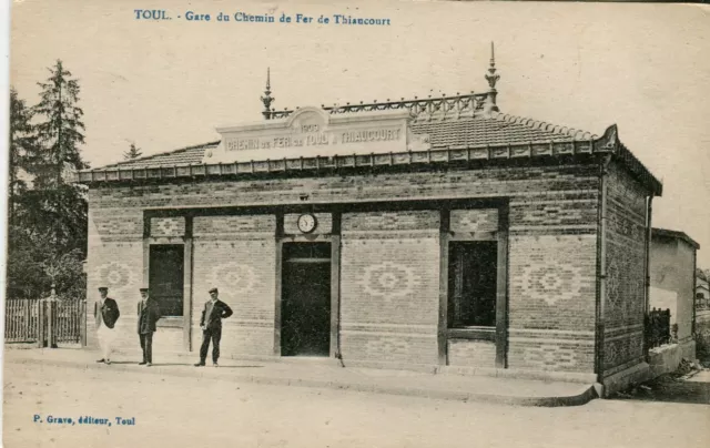 France Toul - Gare De Thiancourt Vieux Carte Postale