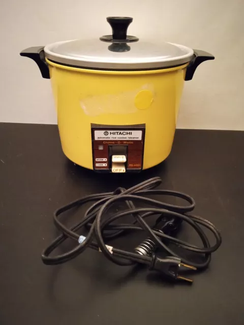 Hitachi 8.3 Cup Chime-O-Matic Food Steamer Rice Cooker - appliances - by  owner - sale - craigslist
