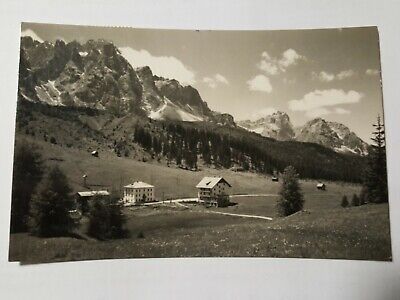 CARTOLINA DOLOMITI BOLZANO TRENTINO ALTO ADIGE PASSO DI MONTE CROCE PANORAMA 