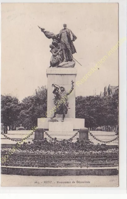 CPA 57000 Metz Monument De Déroulède Edit Weber