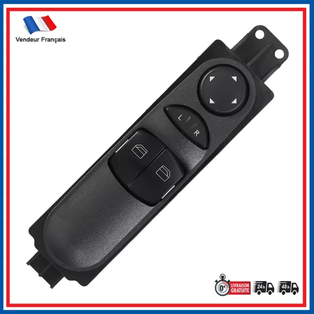 Bouton commande Interrupteur de Leve vitre avant gauche VW 2E0959877J 9065451213