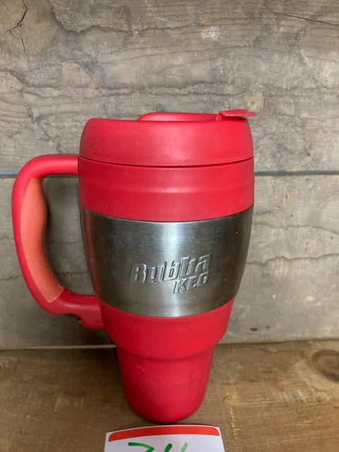BUBBA KEG 34Oz TRAVEL MUG Stainless Steel Insulated Pink ish With Handle 3