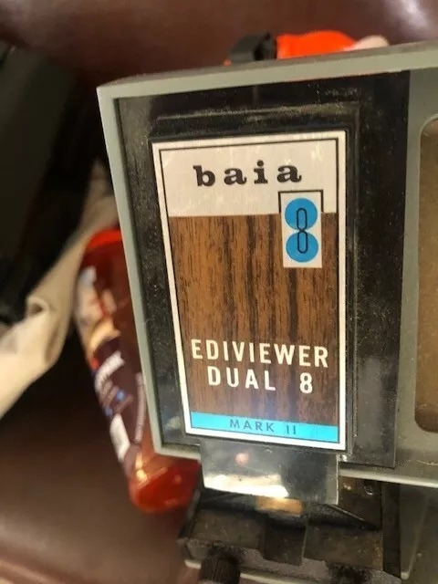 Baia Ediviewer Dual 8 Mark II 8mm Movie Editor For Both Regular And Super 8