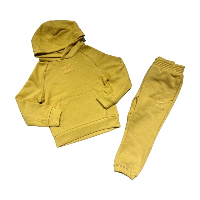 Completo Bambino Nike Sportswear Air Po - Colore Yellow