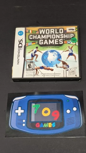 World Championship Games: A Track & Field Event (Nintendo DS, 2009) 3DS