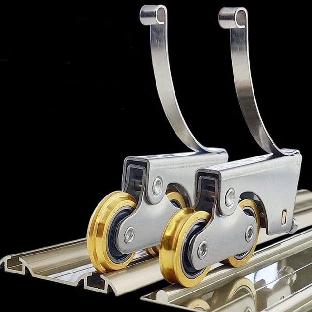 2 Pezzi Puleggia Doppia M20 In Acciaio Inox 304 - Carico 35kg