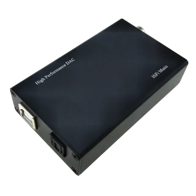USB to SPDIF Toslink Optical Converter Windows Mac Audio DAC DTS AC3 24bit 96KHz