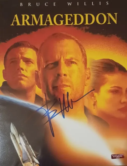 Bruce Willis Armageddon Rare Signed Autographed 10x8 Photo RCA COA