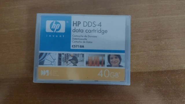 Nastro HP DDS-4 Da 40GB - Per StorageWorks DAT 40, DAT 72 E SureStore DAT 40, 40e - Foto 5