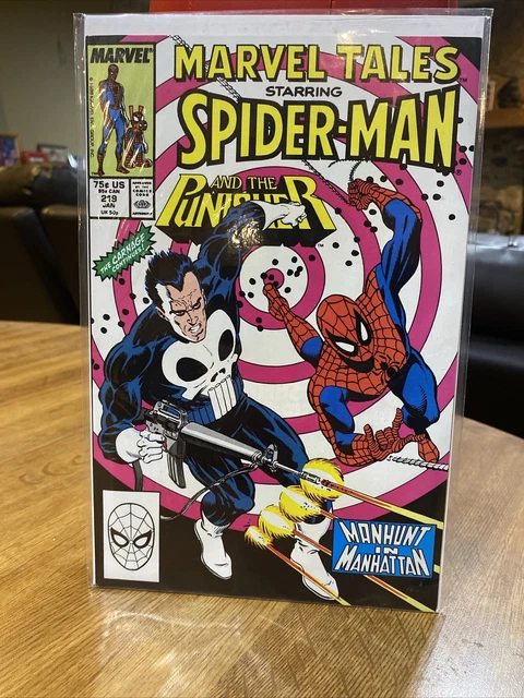 Marvel Tales Starring Spider-Man and The Punisher Issue #219 Marvel Comics NM!