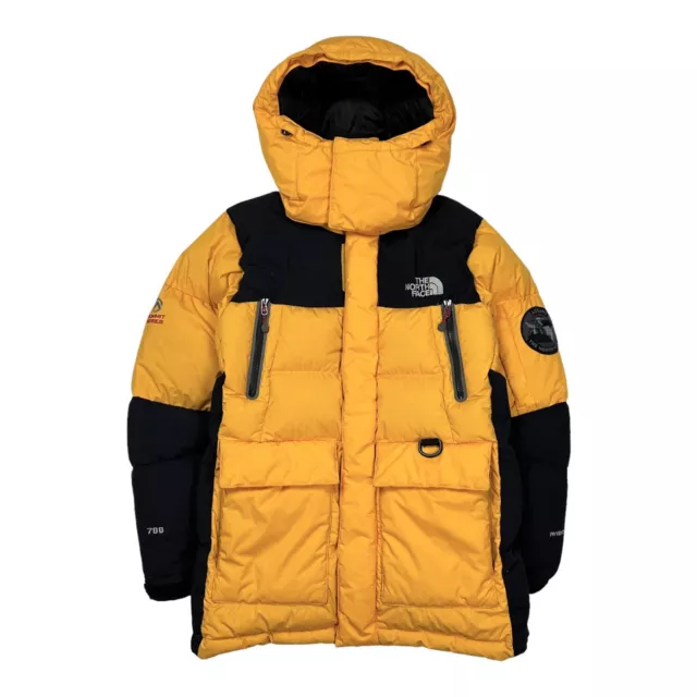 Mens The North Face Asgard 700 Down Himalayan Jacket Yellow Black Size Small