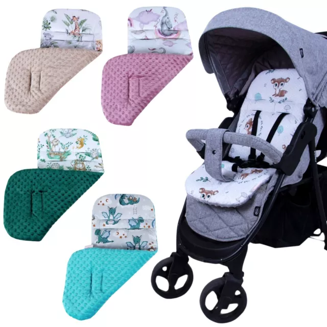 BabyLux Sitzauflage für Kinderwagen Buggy Sitzeinlage Kinderwagenauflage