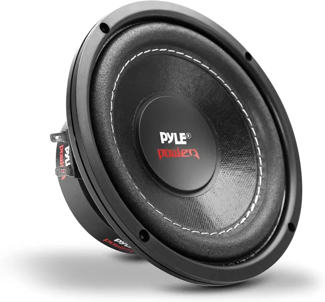 Pyle Car Vehicle Subwoofer Audio Speaker - 6.5 Non-Pressed Paper Cone, Black Pla