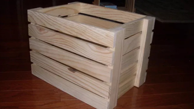 Pine Wood Crates