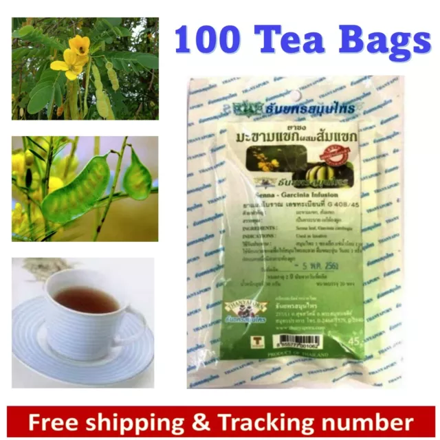 Senna Garcinia Infusion Dietary Slimming Skinny Fit Weight Loss Detox Good Shape