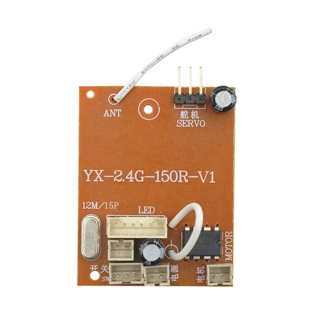 2.4G Full Rod Scale Model Motherboard Receiver for MN D90 MN98 MN99S O4N5