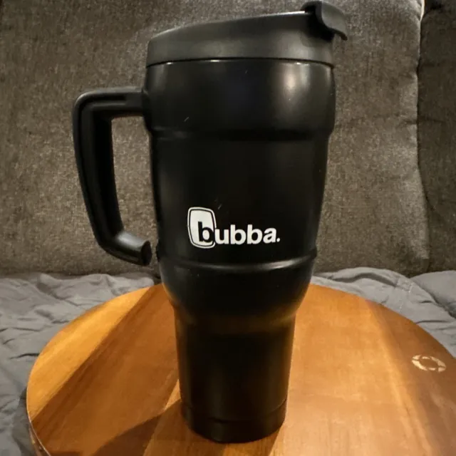 bubba Hero XL Vacuum-Insulated Stainless Steel Travel Mug, 30 oz. Licorice Matte