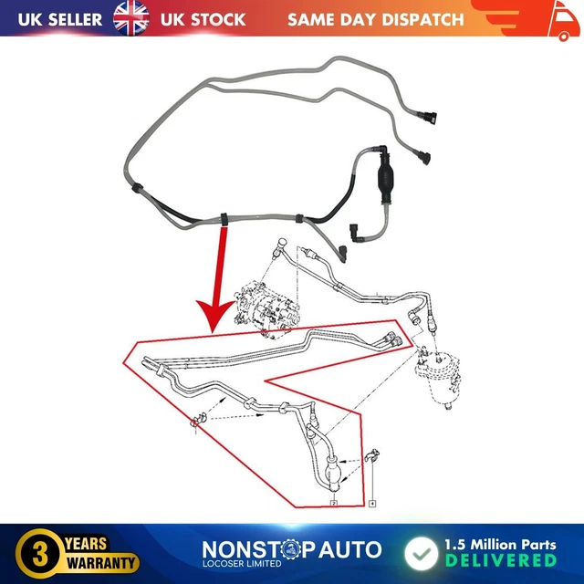 Tuyau De Carburant (durite D'injection) Pour Renault Clio II / Thalia I – Référence 7700431748, Neuf, Garantie 2 Ans