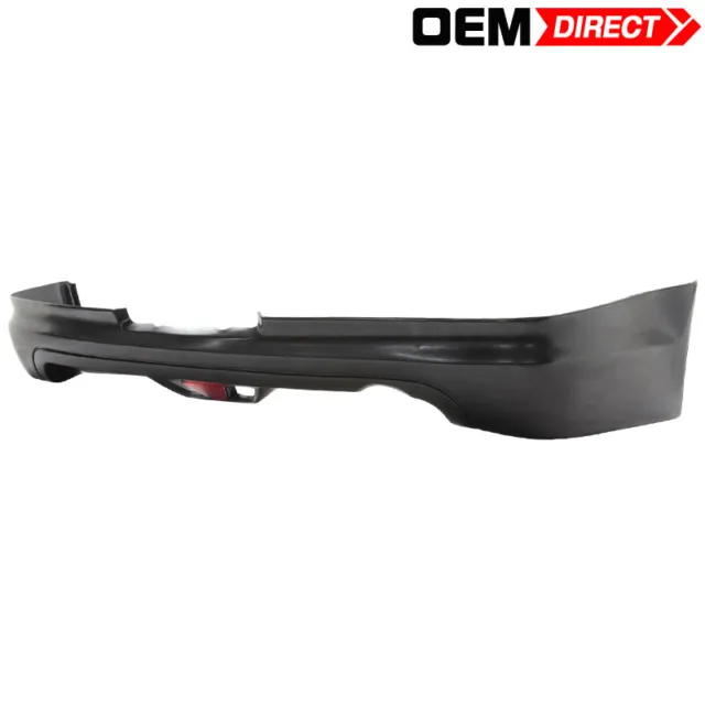 Fits 05-06 Acura RSX Coupe 2Dr Mugen Style Rear Bumper Lip With Led Brake Light 3