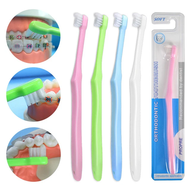 Orthodontic Toothbrush Single-Beam Brush Small Pointed Gap Brush Interdental