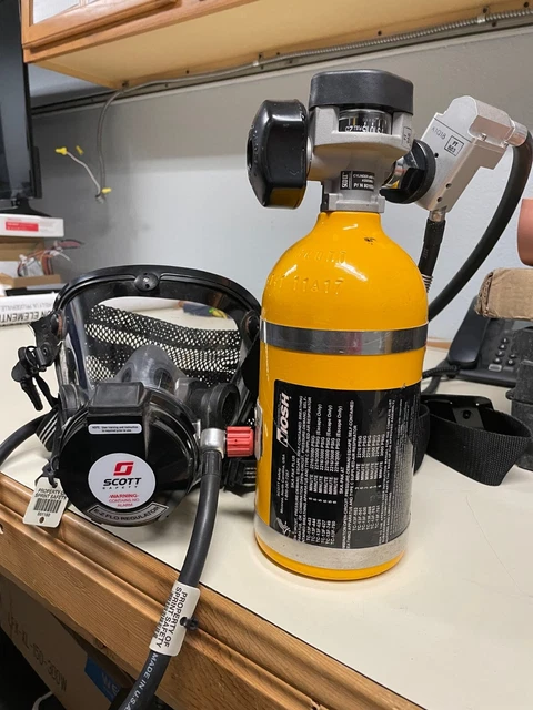 Supplied Air Respirator Pressure Demand with Escape Bottle: Gen Purpose, Hansen