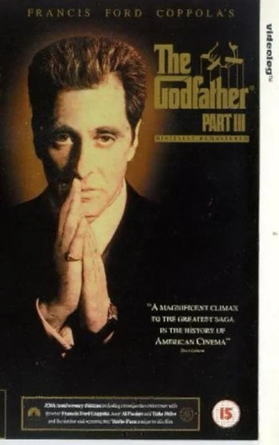 THE GODFATHER - Part III (1990) [VHS] [1991] [VHS Tape] £4.99 - PicClick UK