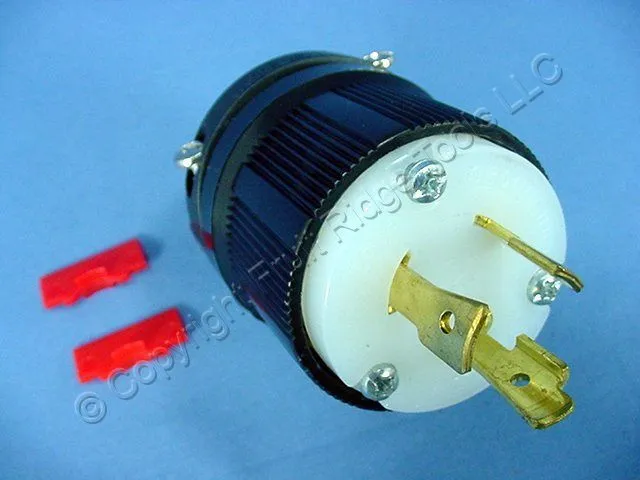 New Cooper Turn Locking Plug Twist Hart-Lock NEMA L5-20 L5-20P 20A 125V CWL520P