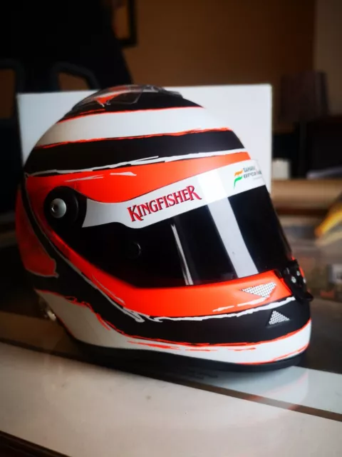 Sahara Force India Formula 1 Team. Nico Hulkenberg 1/2 Scale Schuberth Helmet.
