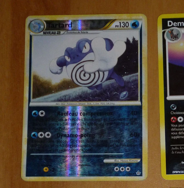 Pokemon Reverse Holo Rare Card Cards 21/95 Tartard Pv130 Fr