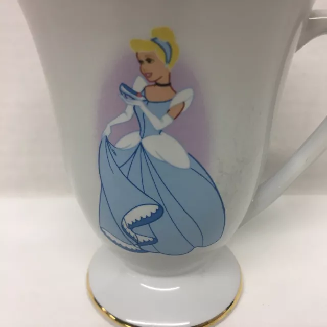 Disney Princess Cinderella Designer Collection Coffee Tea Pedestal Mug Cup