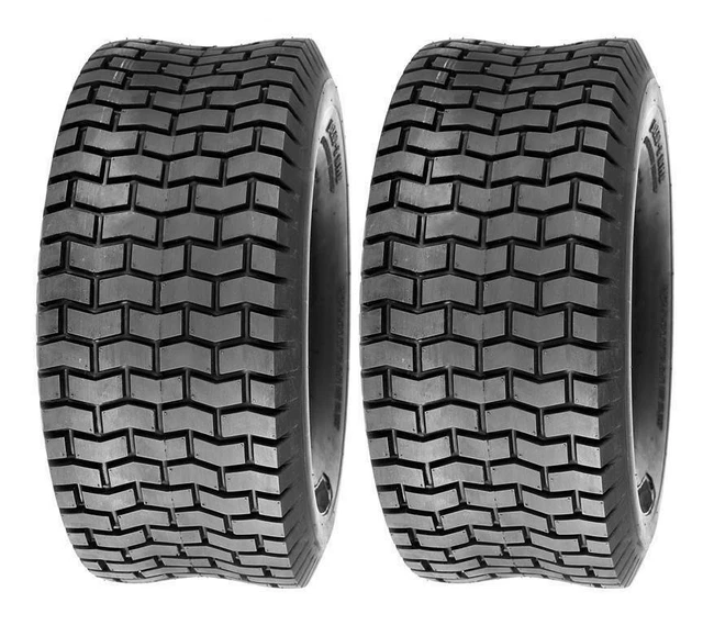 13x5.00-6 TURF TYRES x2 Ride On Lawn Mower Garden Tractor 13x500-6 Tyre