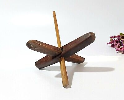 Husillo de gota antiguo, husillo de gota turco, husillo de gota hecho a mano, herramienta giratoria