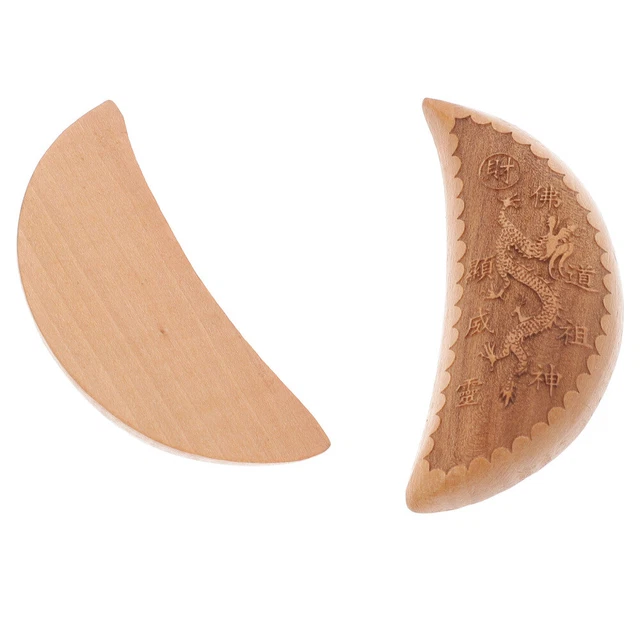 Coppa di bambù sì no tavola a pendolo forniture altare Wiccan lucide