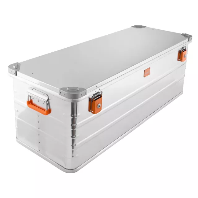 ALUBOX® E159 Premium Alukiste Transportbox Werkzeugkiste Truhe 118 x 42 x 41 cm