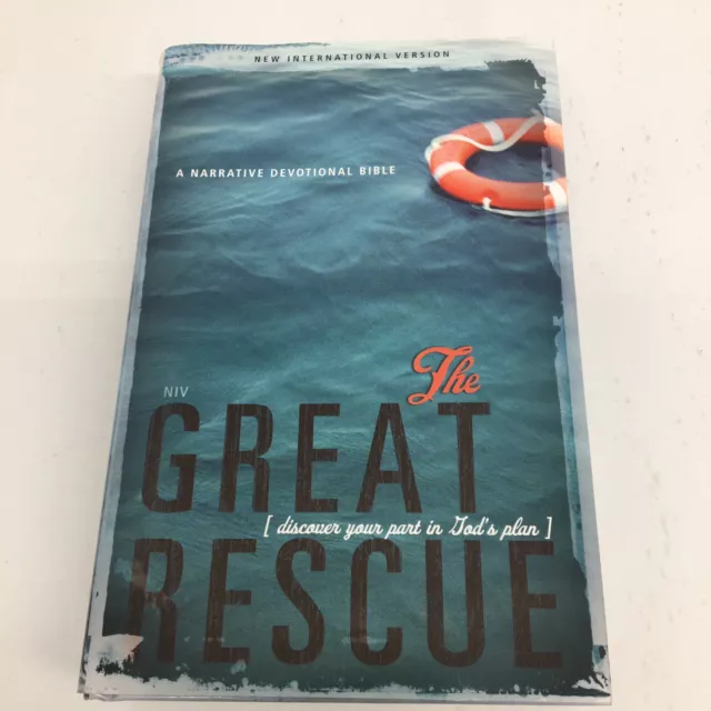 The Great Rescue Discover Your Part in God's Plan NIV Bible 2012 Zondervan HC