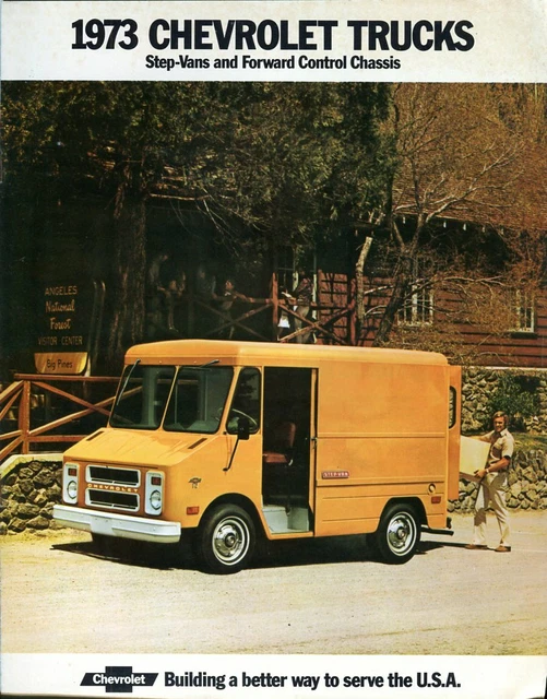 CHEVROLET TRUCKS - Step-Vans & Forward Control Chassis 1973 USA sales ...