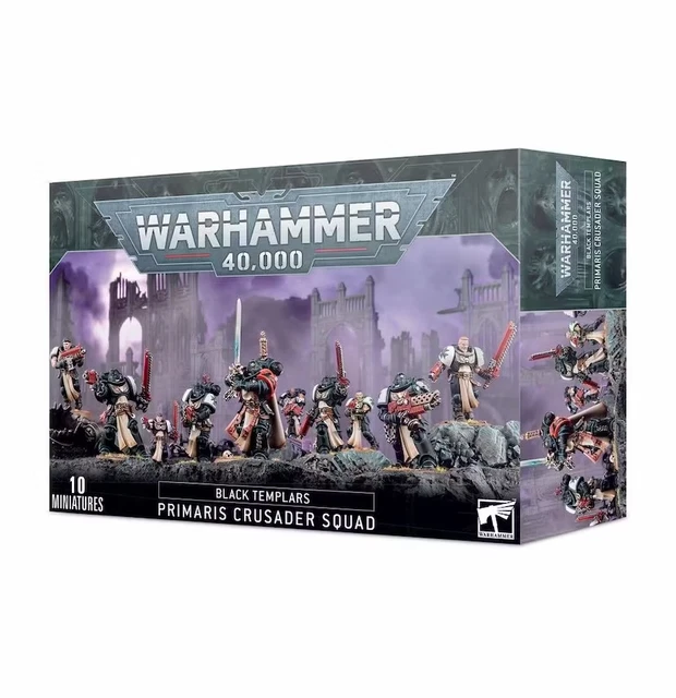 SPACE MARINE BLACK Templar Single Models - Warhammer 40k £10.80 ...