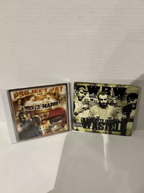 Project Pat Way 2 Major New Lil Wyte CD JP 724 Three 6 Mafia Hypnotize Minds WBW