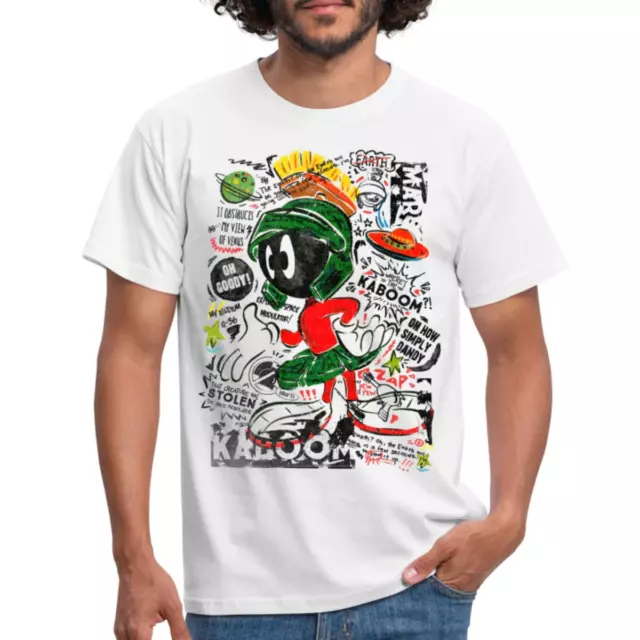 Looney Tunes Marvin Der Marsmensch Männer T-Shirt