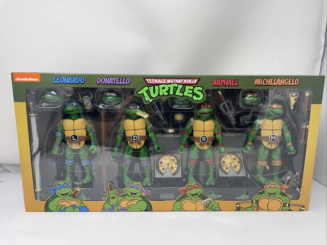NECA Teenage Mutant Ninja Turtles Nickelodeon 7" Figure 4 Pack Target Haulathon