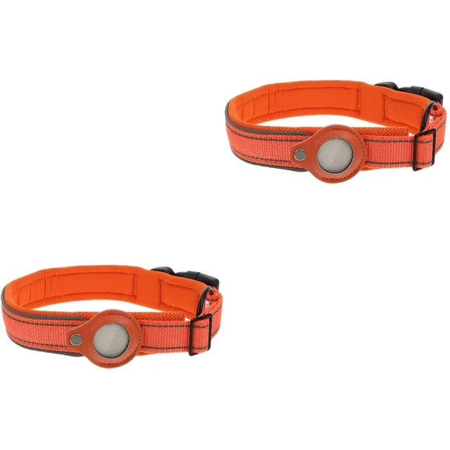 2 pz custodia tracker nylon fitness cinturino collare per animali domestici protezione gatto