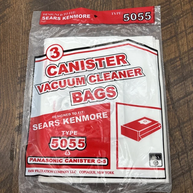 8 Packs Vacuum Cleaner Bags Replacement for Kenmore Canister Type C/Q 8 Packs Vacuum Cleaner Bags Replacement for Kenmore Canister Type C/Q