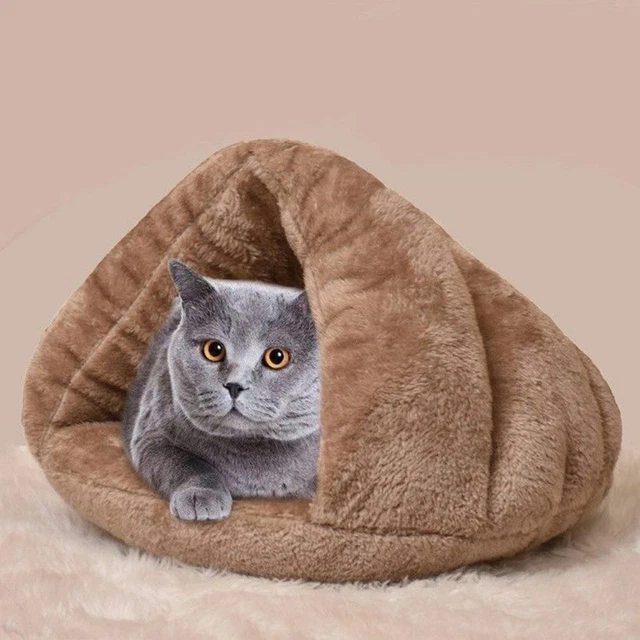 Cat Dog Soft Warm Nest Kennel Bed Cave Puppy House Sleeping Tent For Small Pets