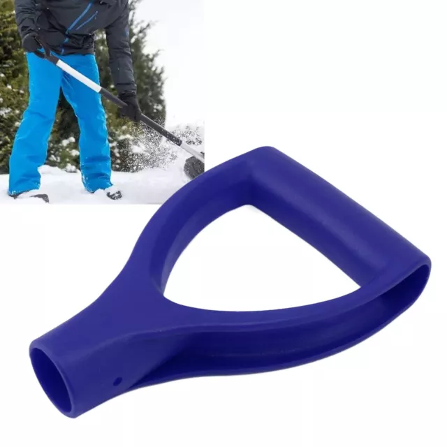 (Dark Blue) Grip Shovel Handle Quick Installation Shovel Handle 32mm ID