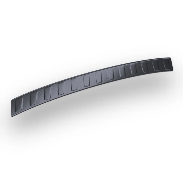 Carlinea Lot De 2 Butoirs De Pare-Chocs Auto 37 Cm – Protection Noire ABS Antichoc Adhésive