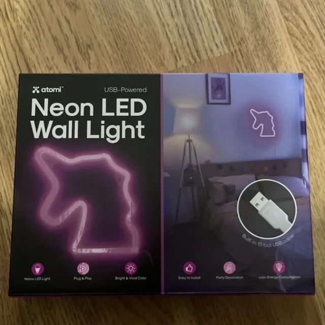 Neon led Wall light unicorn 🦄