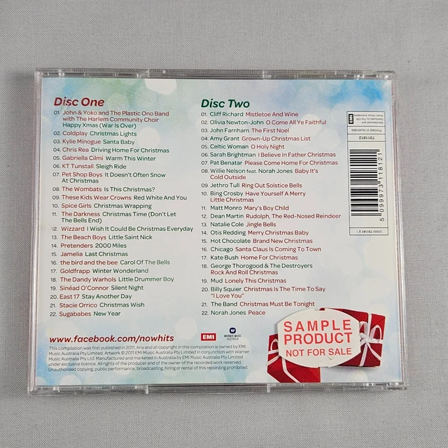 NOW XMAS CD 2 Disc Set (K17) 9.95 PicClick AU