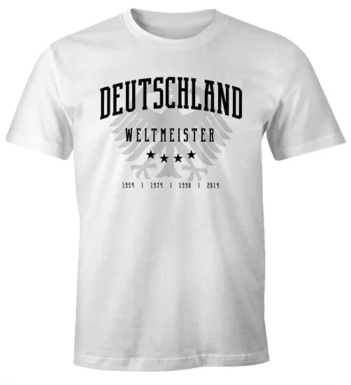 Herren Fan-Shirt Deutschland Adler WM 2018 Fußball Weltmeisterschaft Trikot